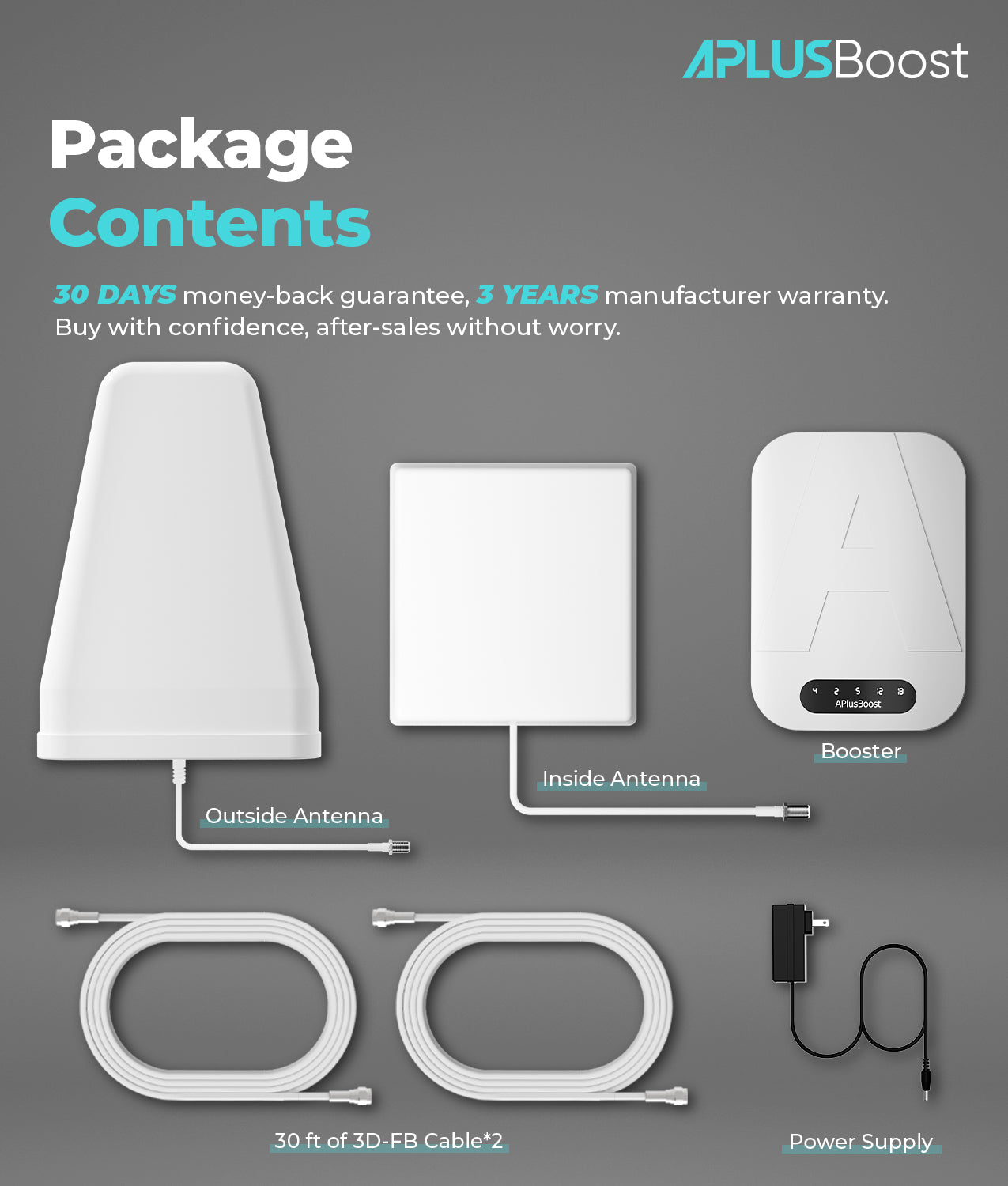 Cell Phone Singal Loft full-band, for 5G&4G LTE, on Band 12/17/5/2/25/4/13, for Home/Loft/Office, Up to 5,000 Sq Ft.